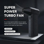 Mini Jet Fan High-Speed USB-C Rechargeable 4-Hour Runtime