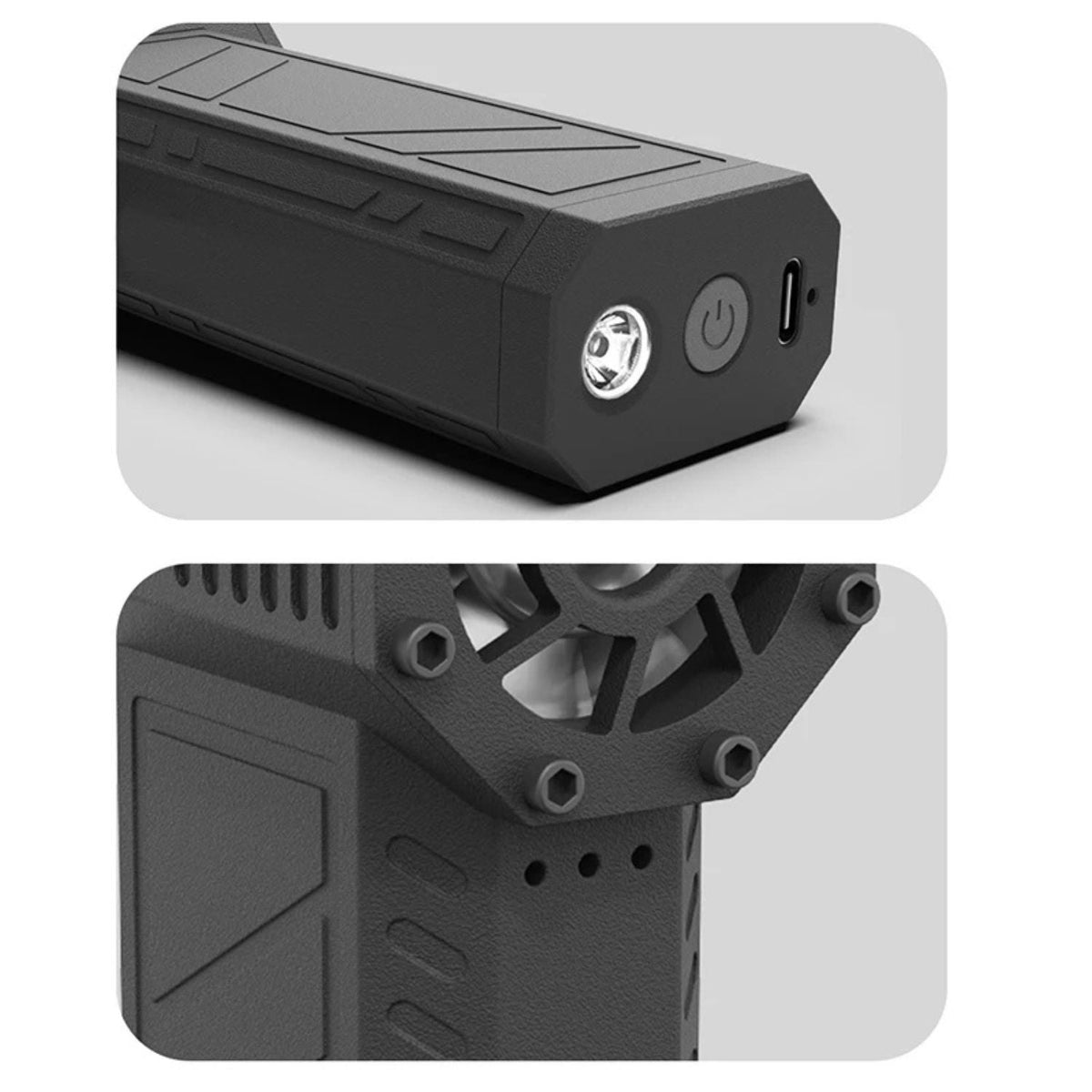 Mini Jet Fan High-Speed USB-C Rechargeable 4-Hour Runtime