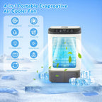 Mini Portable Air Conditioner 4-in-1 USB-Powered Quiet