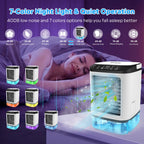 Mini Portable Air Conditioner 4-in-1 USB-Powered Quiet
