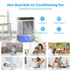 Mini Portable Air Conditioner 4-in-1 USB-Powered Quiet