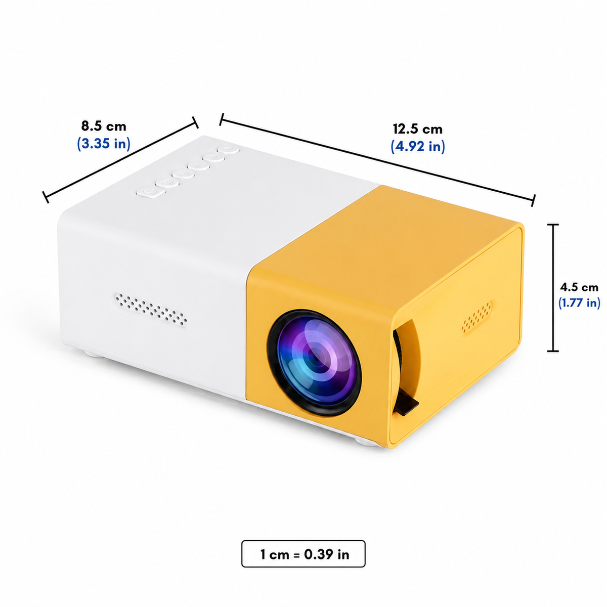 Mini Projector 1080p WiFi 6 & HDMI
