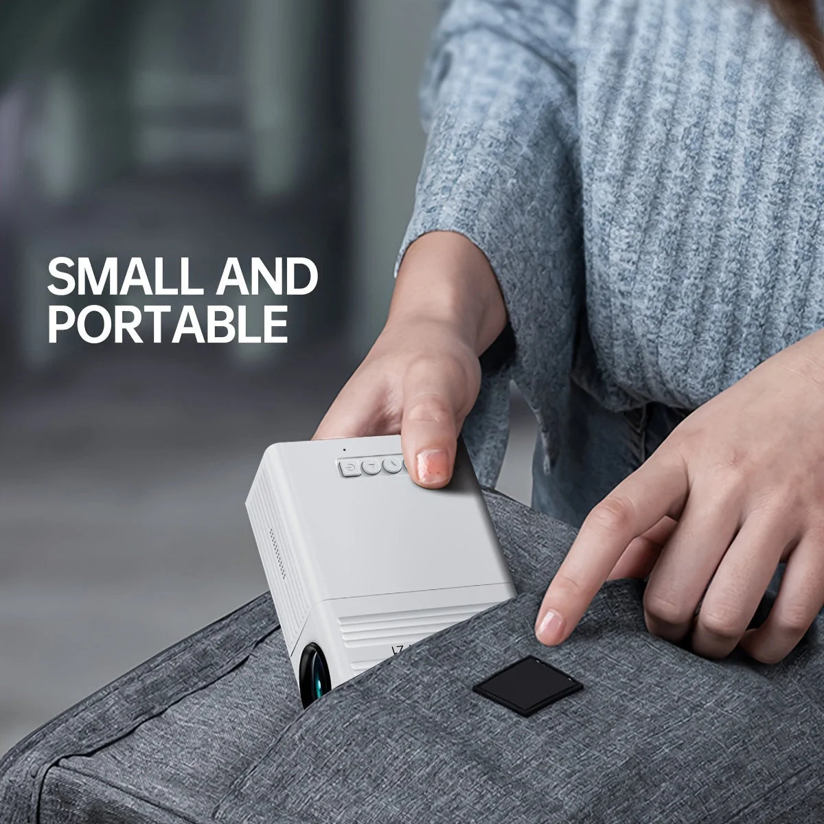 Mini Projector 3000 Lumens Portable HDMI & USB