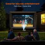 Mini Projector 3000 Lumens Portable HDMI & USB