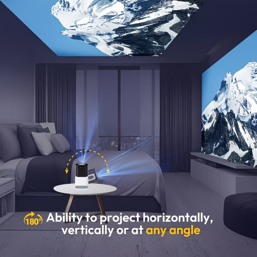 Mini Projector 720P Native WiFi & Bluetooth