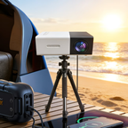Mini Projector Full HD 1080P Built-In Speaker USB Powered