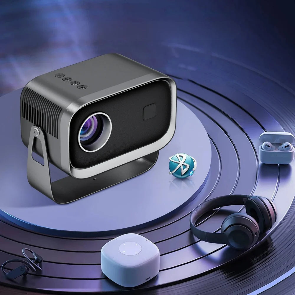 Mini Projector Portable WiFi & Bluetooth 4K Support
