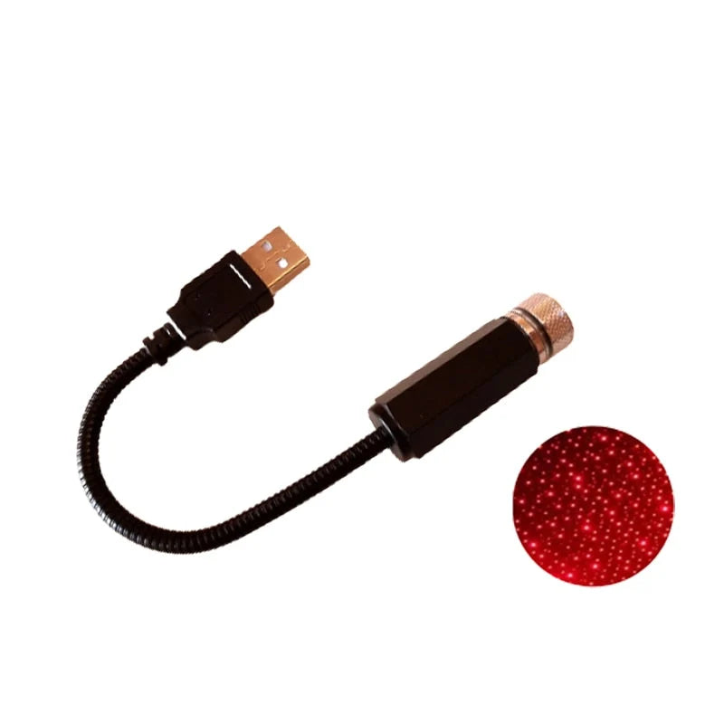Mini Projector Starry Sky USB-Powered & Portable