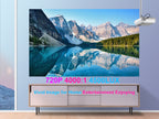 Mini Projector Wireless Screen Mirroring & Built In Speaker
