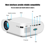 Mini Projector Wireless Screen Mirroring & Built In Speaker