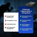 Mini Security Camera 1080P Night Vision & Motion Detection
