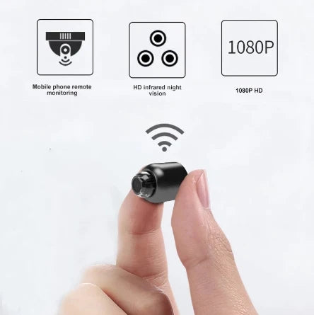 Mini Security Camera 1080P Night Vision WiFi
