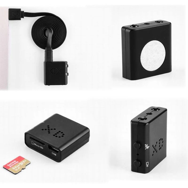 Mini Security Camera 1080P Wi-Fi Motion & Night Vision