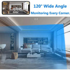 Mini Security Camera WiFi 1080P Night Vision