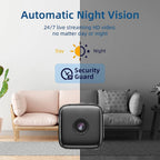 Mini Security Camera WiFi 1080P Night Vision