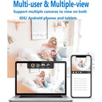 Mini Security Camera WiFi 1080P Night Vision