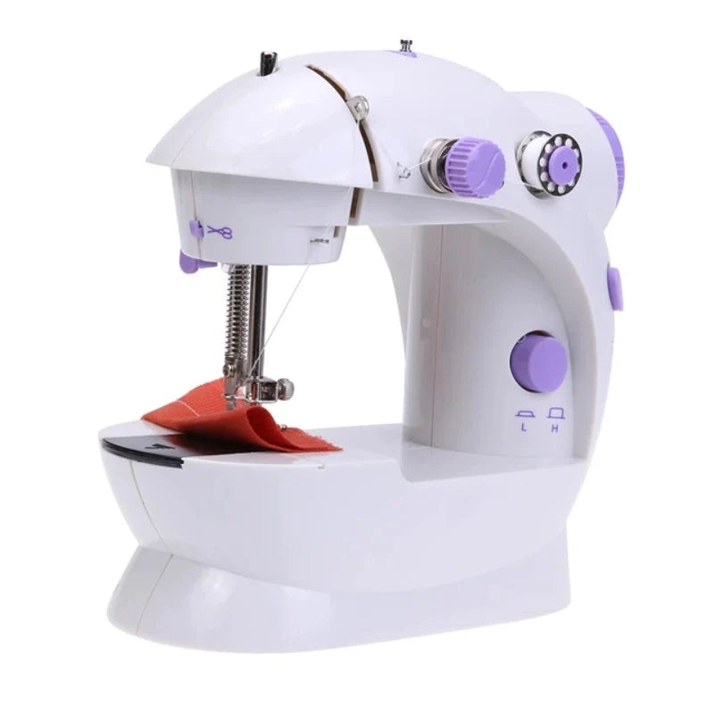 Mini Sewing Machine Electric Built-In Light & Thread Cutter