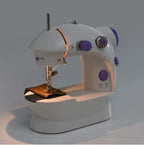 Mini Sewing Machine Electric Built-In Light & Thread Cutter