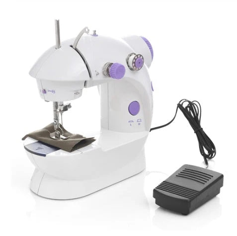 Mini Sewing Machine Electric Built-In Light & Thread Cutter