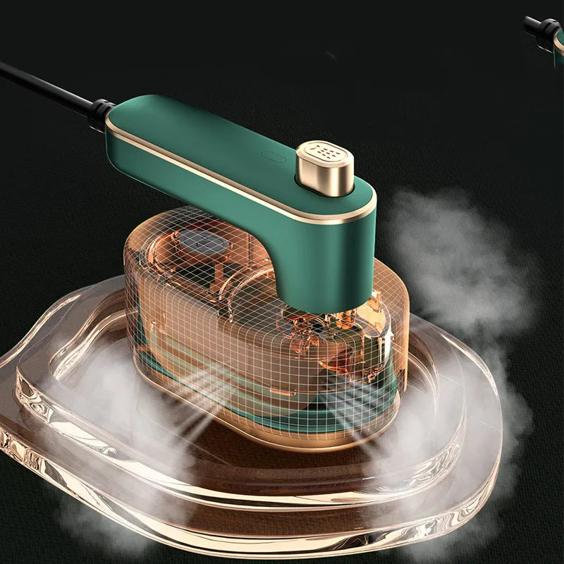 Mini Steam Iron Travel-Ready Rapid Heat-Up & Precision Tip