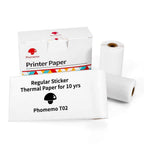Mini Thermal Label Printer Inkless Bluetooth 1000mAh Battery