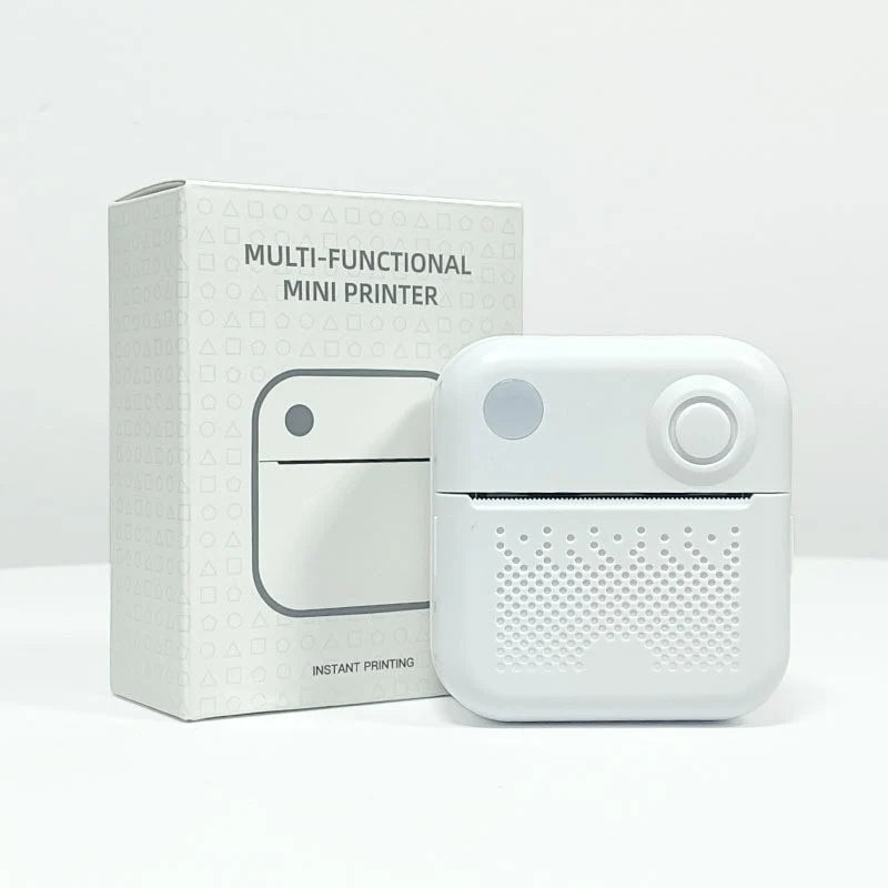 Mini Thermal Printer Bluetooth Ink-Free Portable