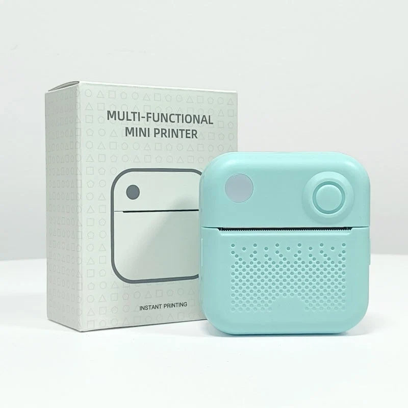Mini Thermal Printer Bluetooth Ink-Free Portable
