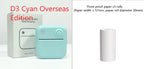 Mini Thermal Printer Bluetooth Ink-Free Portable