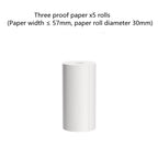 Mini Thermal Printer Bluetooth Ink-Free Portable