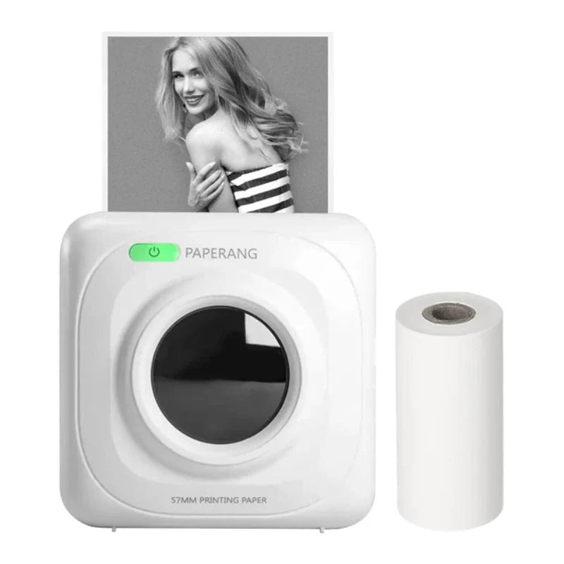 Mini Thermal Printer Bluetooth Inkless Rechargeable