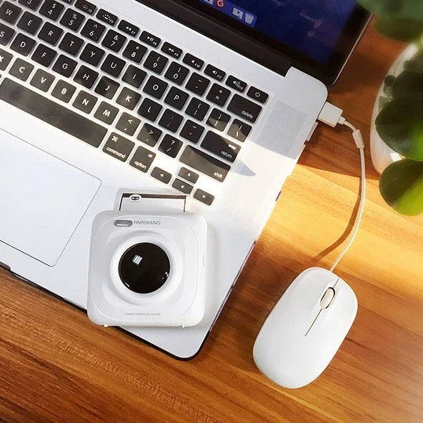 Mini Thermal Printer Bluetooth Inkless Rechargeable