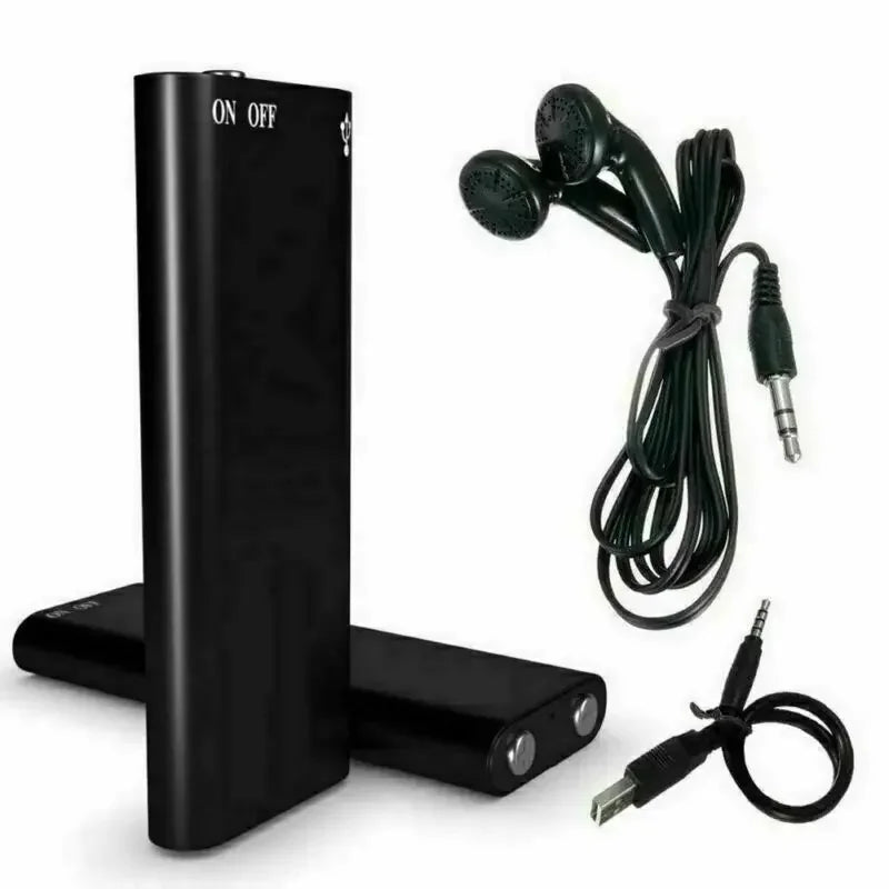 Mini Voice Recorder Voice Activated 13-Hour Battery