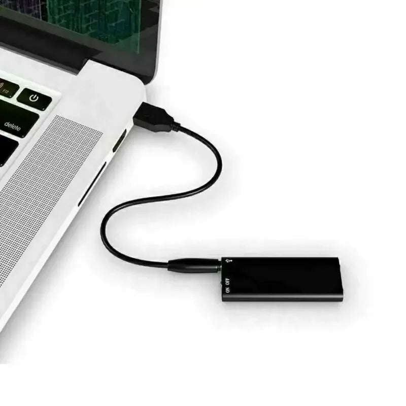 Mini Voice Recorder Voice Activated 13-Hour Battery