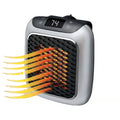Mini Wall Heater Ceramic Plug In Thermostat & Timer