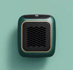 Mini Wall Heater Ceramic Plug In Thermostat & Timer