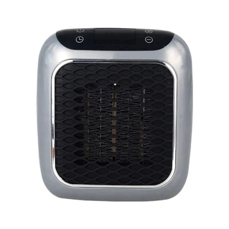 Mini Wall Heater Ceramic Plug In Thermostat & Timer
