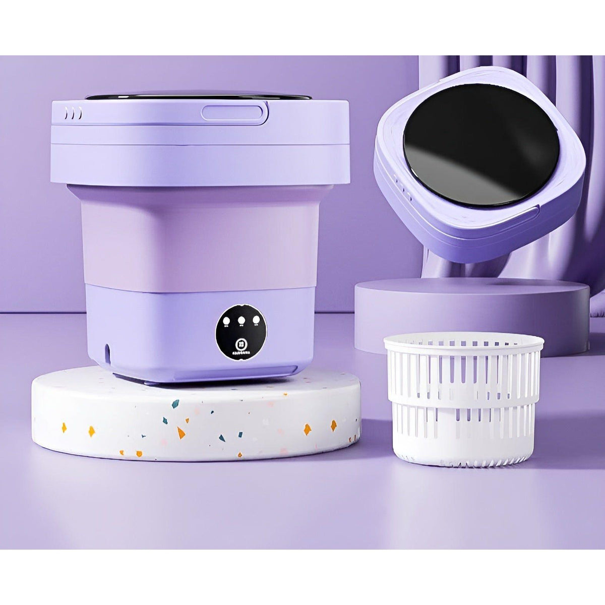 Mini Washing Machine Foldable Washer & Dryer