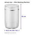 Mini Washing Machine Top-Load Portable 17.6 lb Capacity
