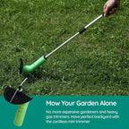 Mini Weed Trimmer Cordless Adjustable Blade