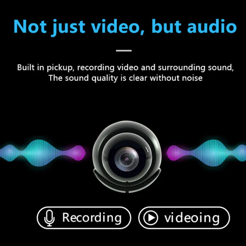 Mini WiFi Camera 1080P Night Vision & Motion Alerts