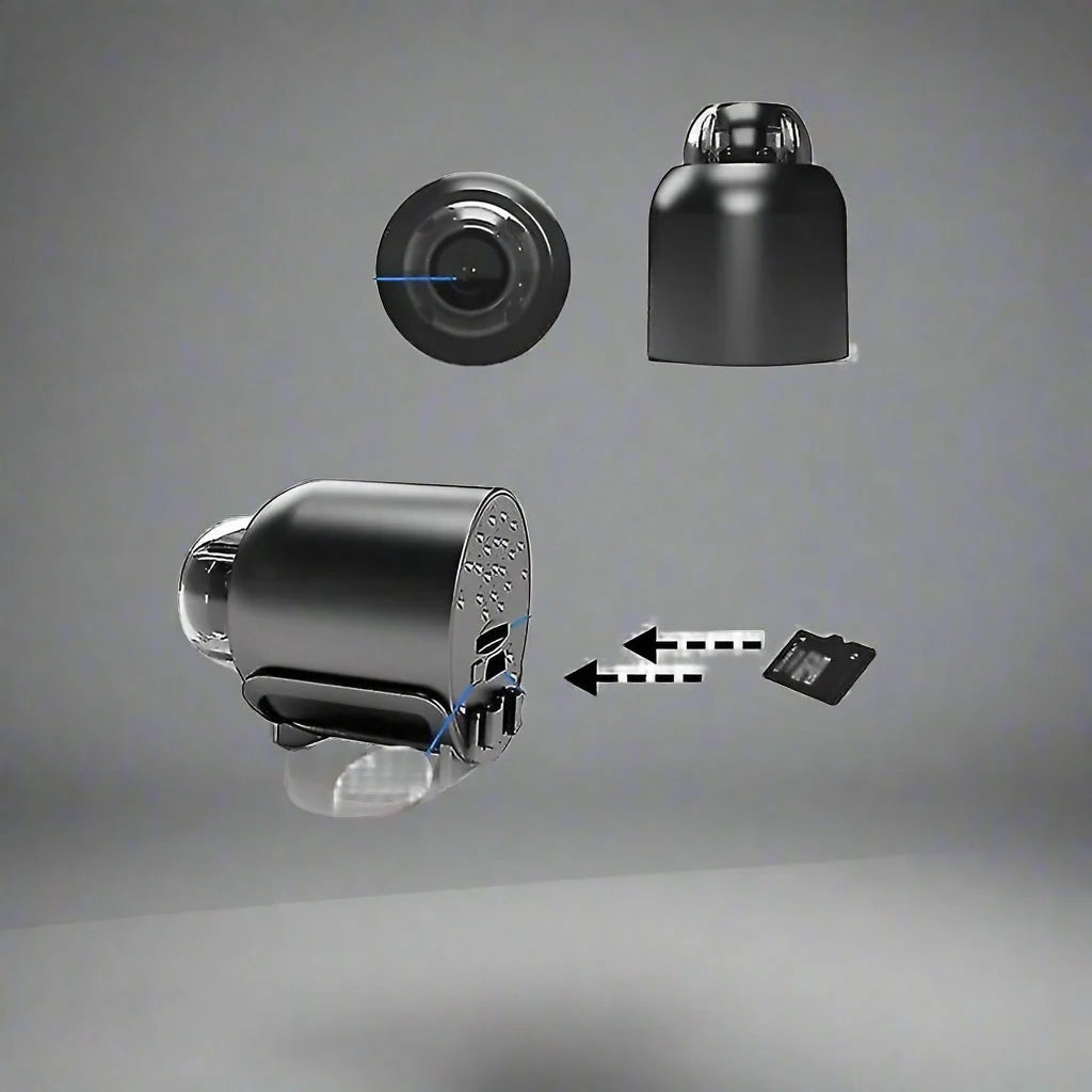 Mini WiFi Camera 1080P Night Vision & Motion Alerts