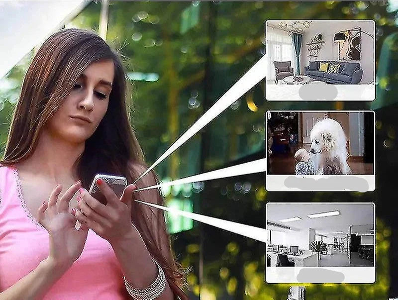 Mini WiFi Camera 1080P Night Vision & Motion Alerts