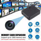Mini WiFi Camera Compact 1080p HD Clear Audio