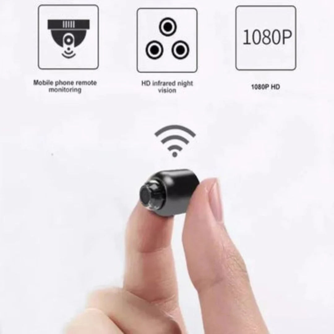 Mini Wireless Camera Full HD 1080P Night Vision Motion Detection