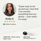 Mini Wireless Camera Full HD 1080P Night Vision Motion Detection
