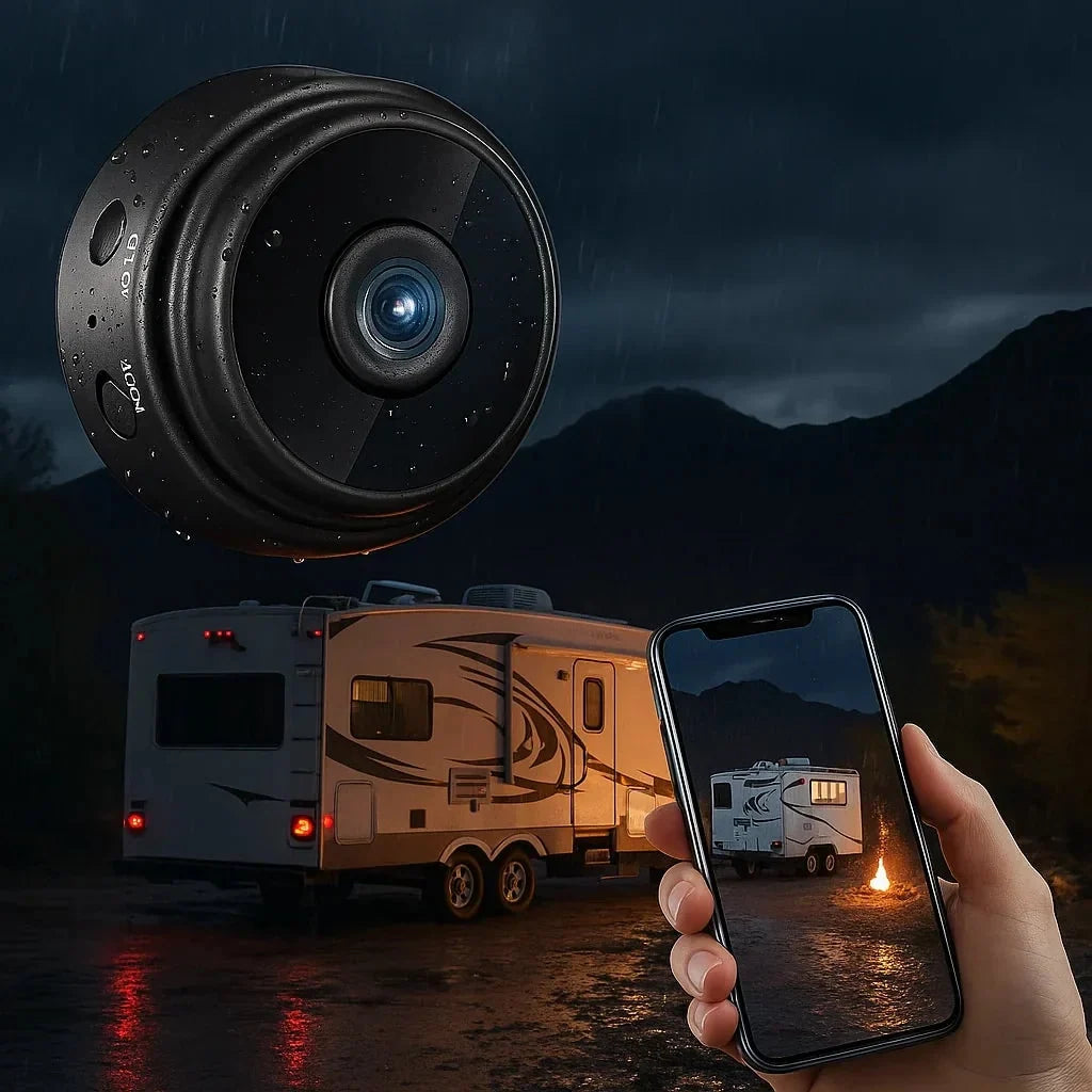 Mini Wireless Security Camera 360° Magnetic Mount