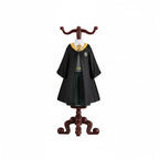 Miniature Wizard Figurine Molded Plastic Ornate Display Stand