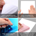 Mirror Film Shatterproof Self-Adhesive High-Clarity