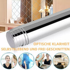 Mirror Film Shatterproof Self-Adhesive High-Gloss