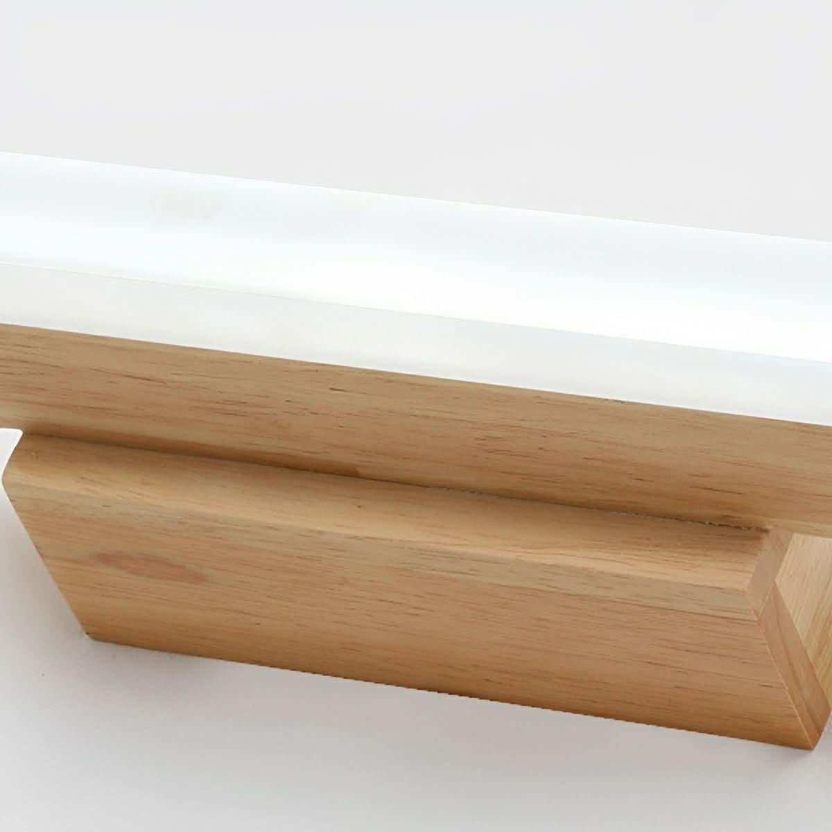 Mirror Light Walnut Wood High CRI Stepless Dimming